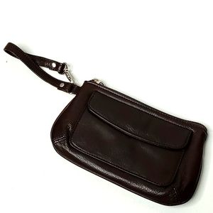 Osgoode Marley Leather Wristlet - Black.